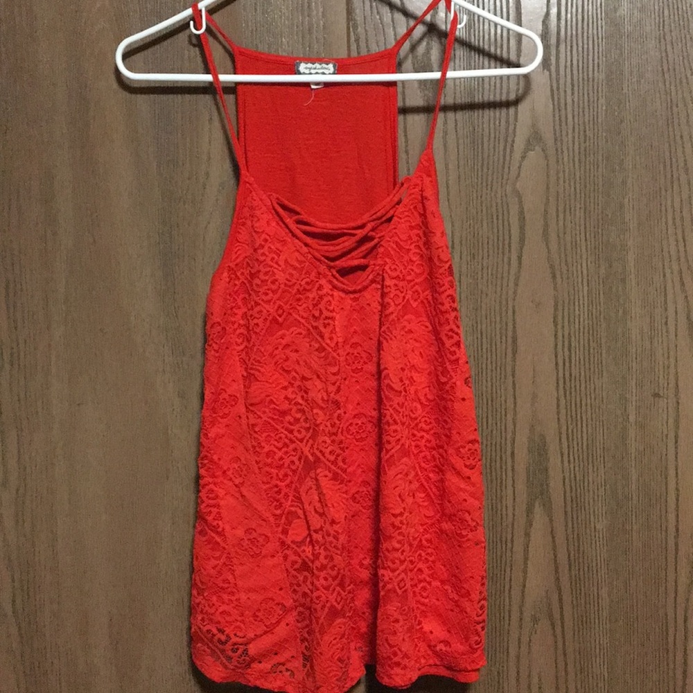 Orange tank from Buckle
